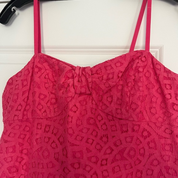 Pink Lace Lilly Pulitzer Mini Dress - Picture 2 of 5
